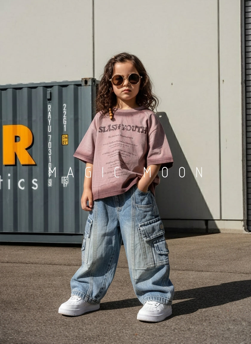 Unisex Half Sleeve Oversized T Shirt