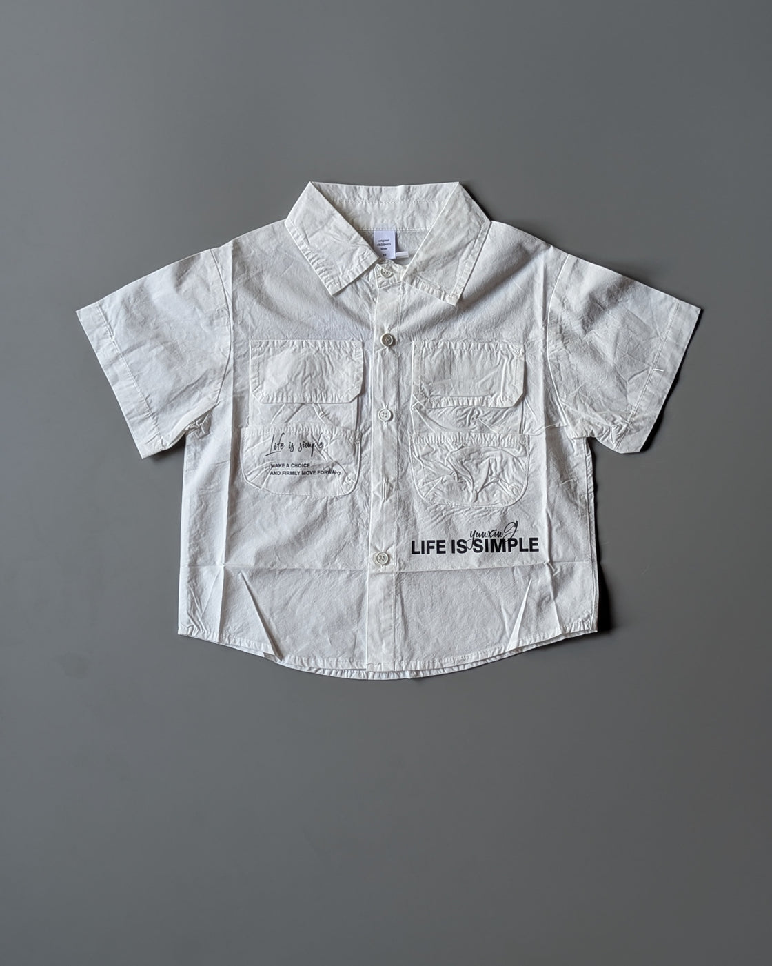 Unisex Half Sleeve Oversized Shirt