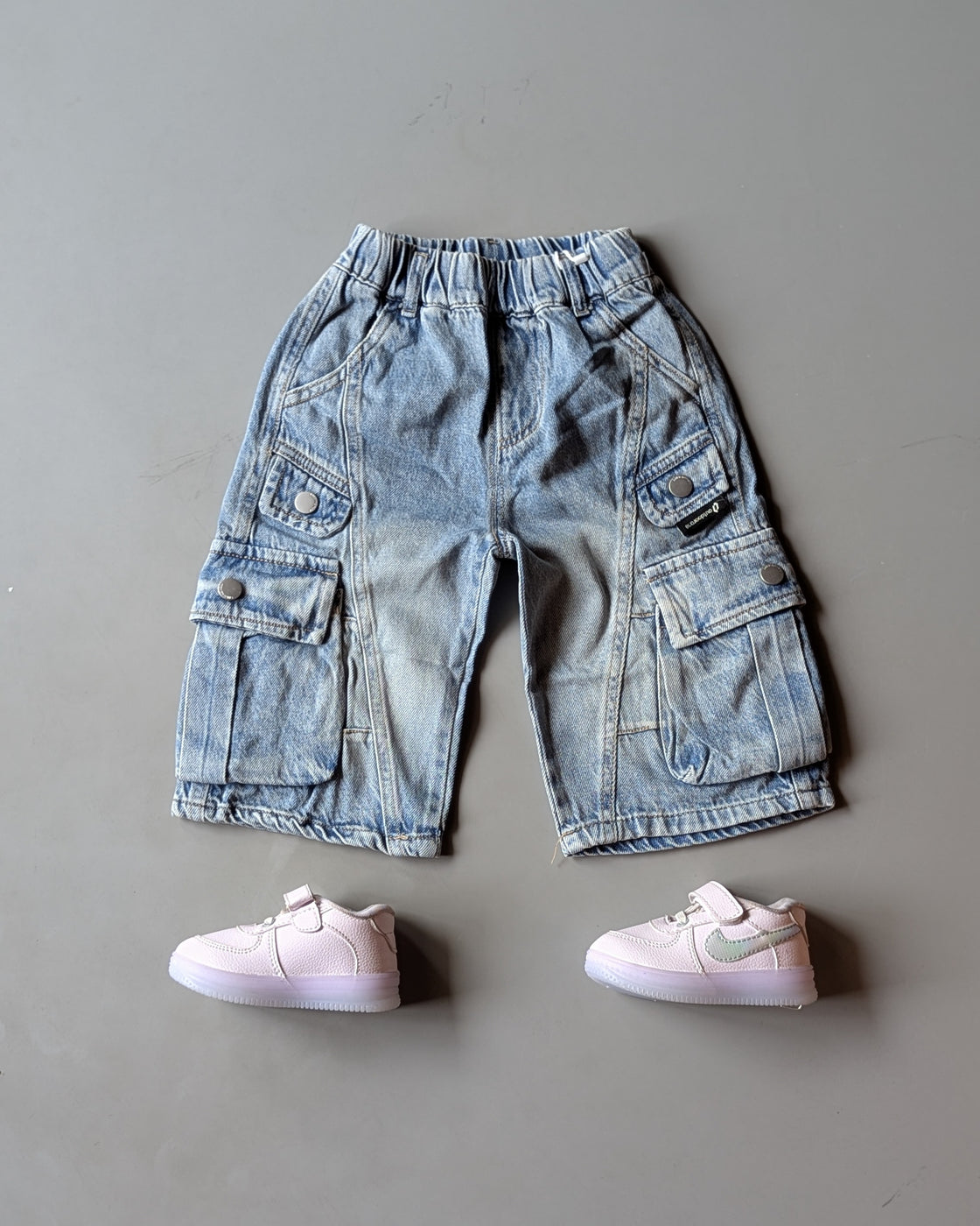 Unisex Washed Super Baggy Jeans