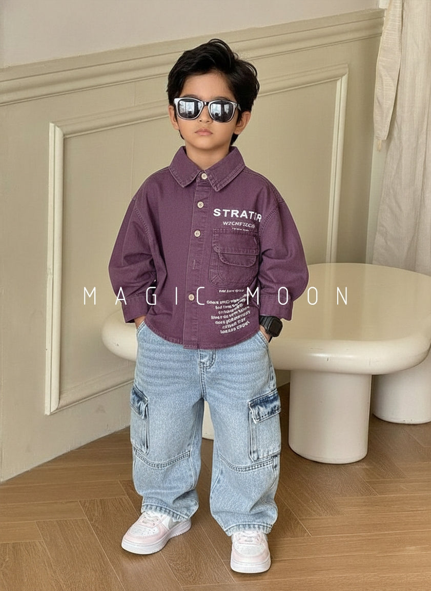 Unisex Full Sleeve Oversized Shirt