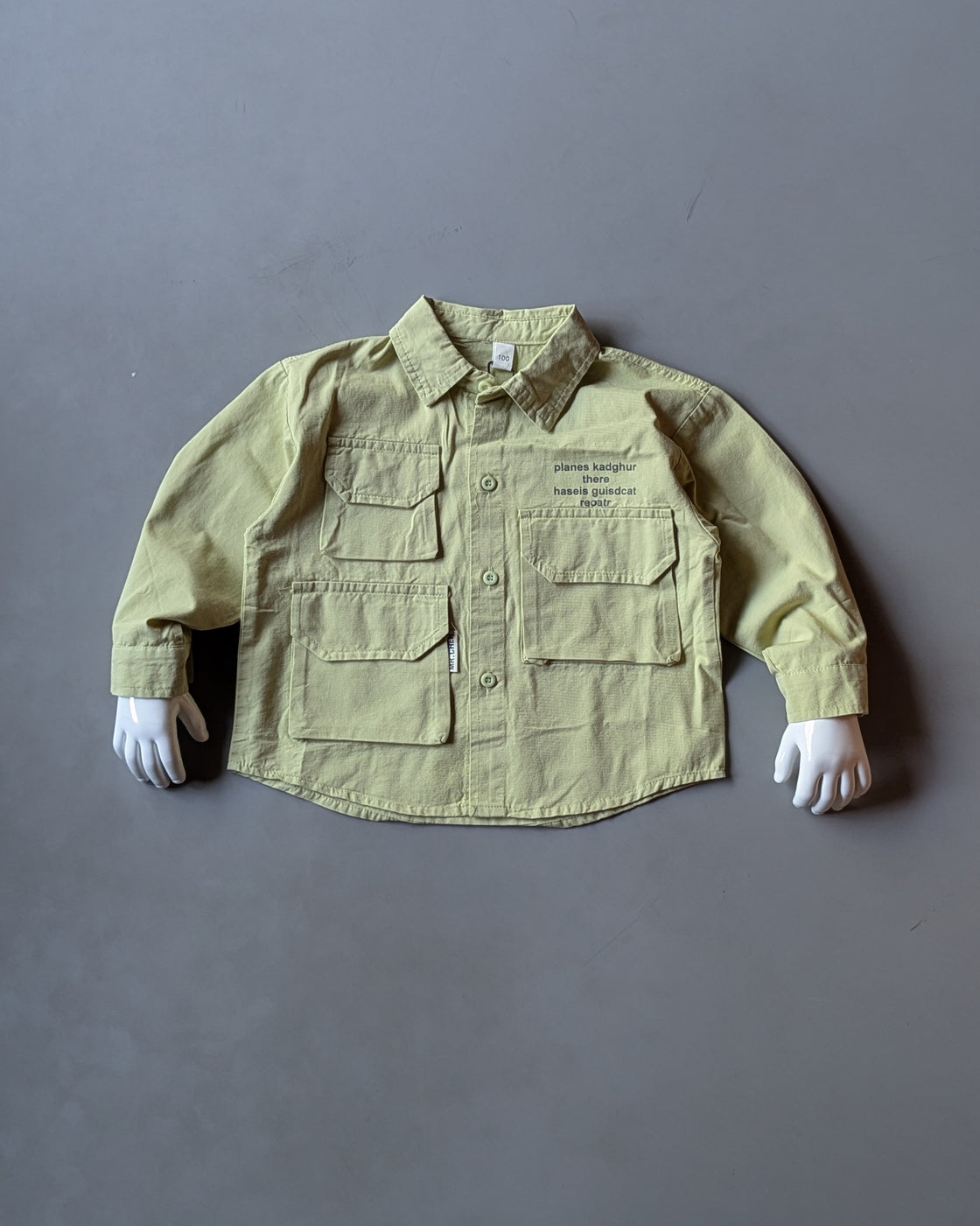 SHFB01 Unisex Full Sleeve Oversized Shirt