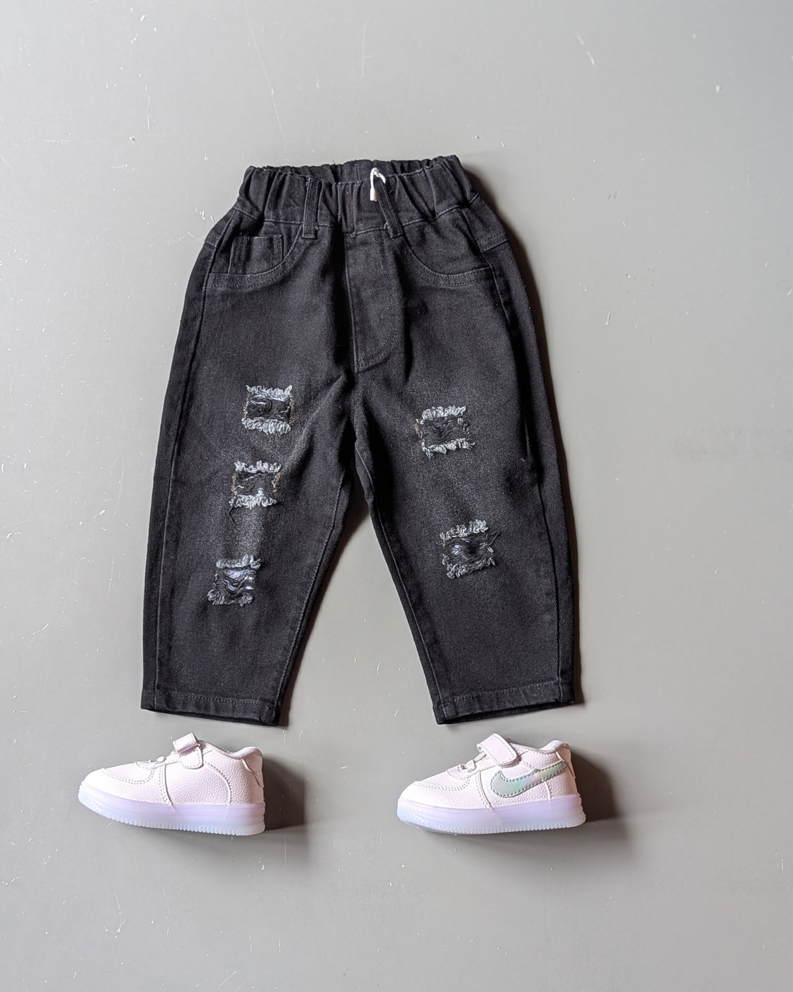 Unisex Distressed Baggy Jeans