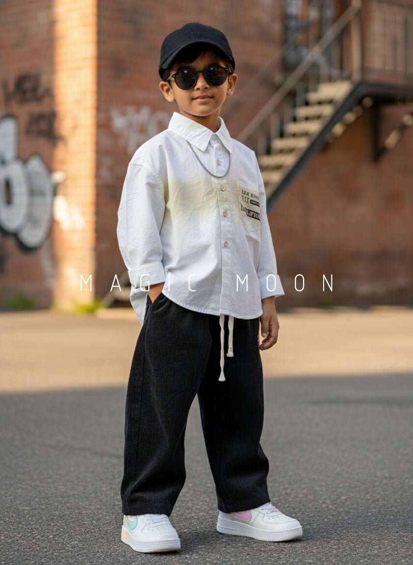 Unisex Full Sleeve Oversized Shirt