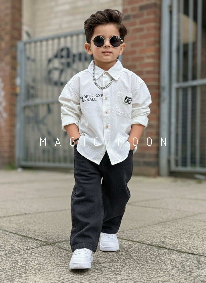 Unisex Full Sleeve Oversized Shirt