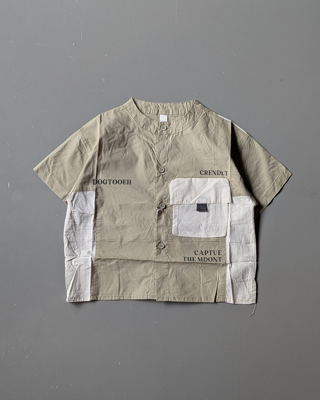 Unisex Half Sleeve Oversized Shirt