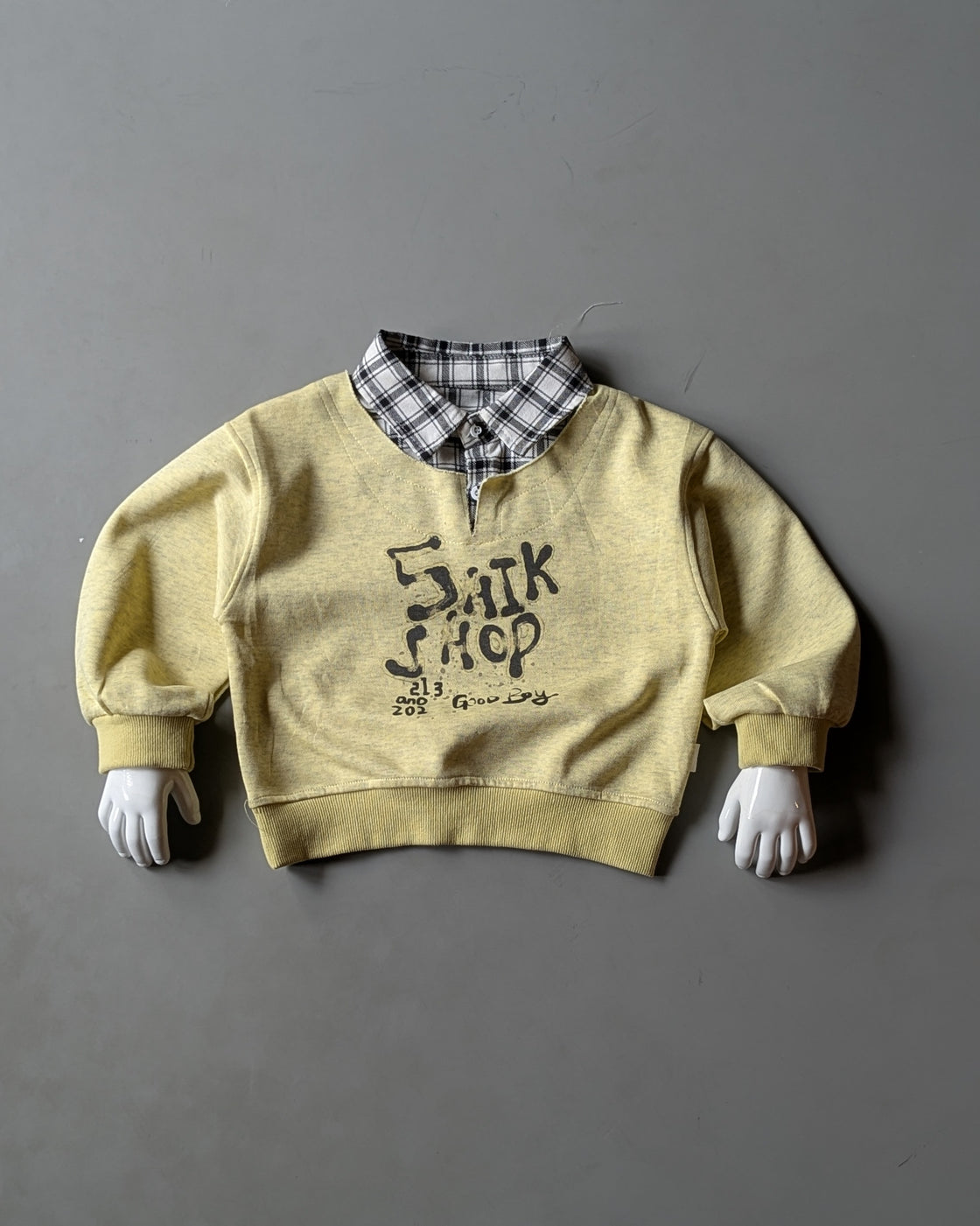 TSS02 Unisex Full Sleeve Oversized Polo T Shirt