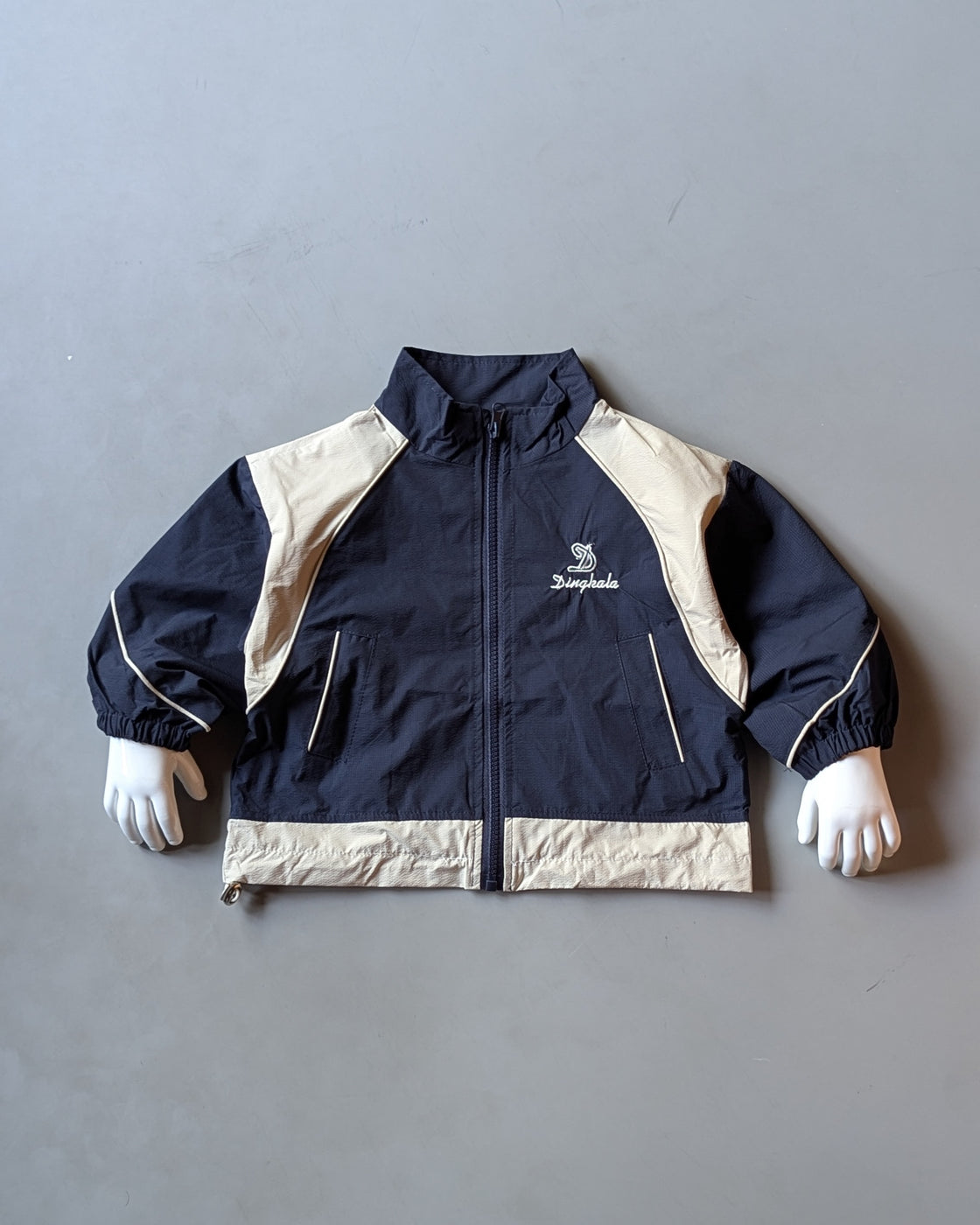 JKT01 Unisex Color Block Full Sleeve Oversized Jacket