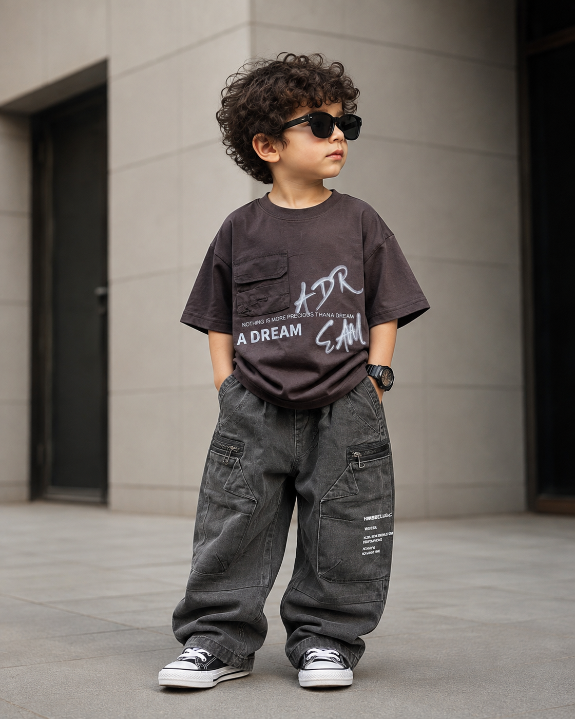 TSHIMW03-01 Unisex Half Sleeve Oversized T Shirt