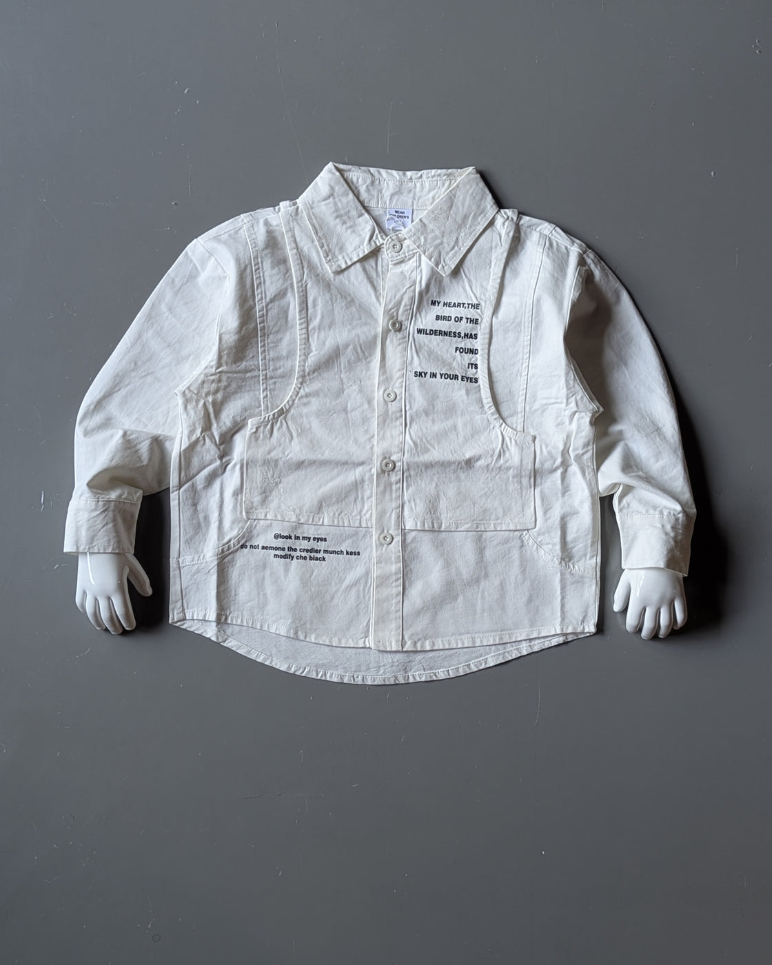 Unisex Full Sleeve Denim Oversized Shirt