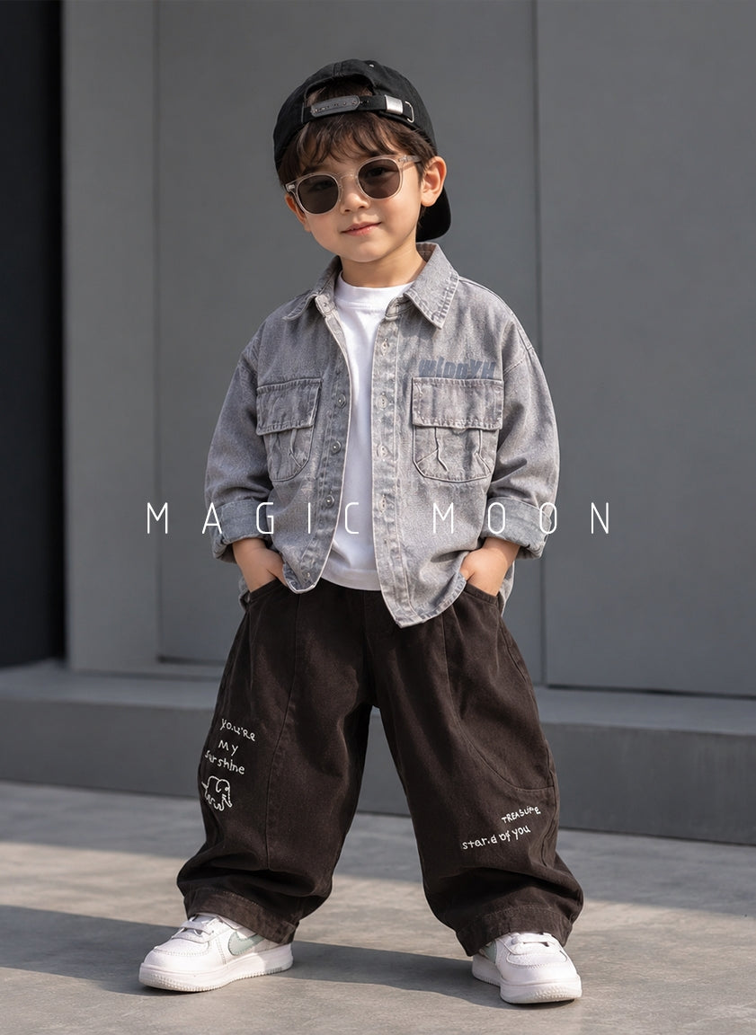 SHFS10 Unisex Full Sleeve Oversized Shirt