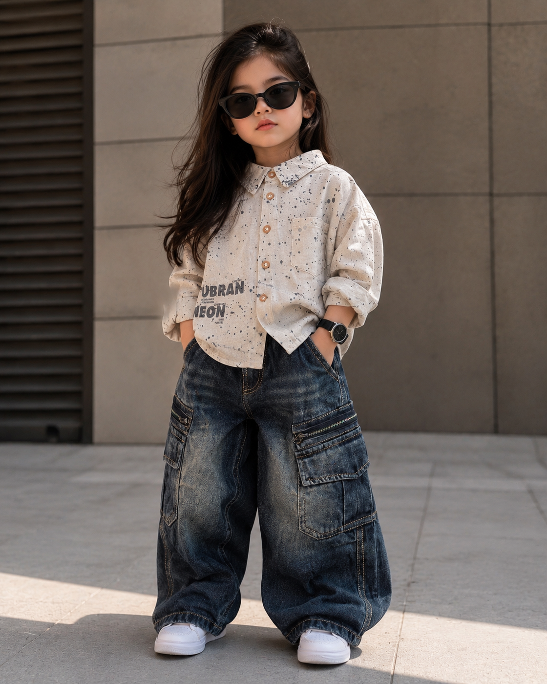 SHFS23 Unisex Full Sleeve Oversized Shirt