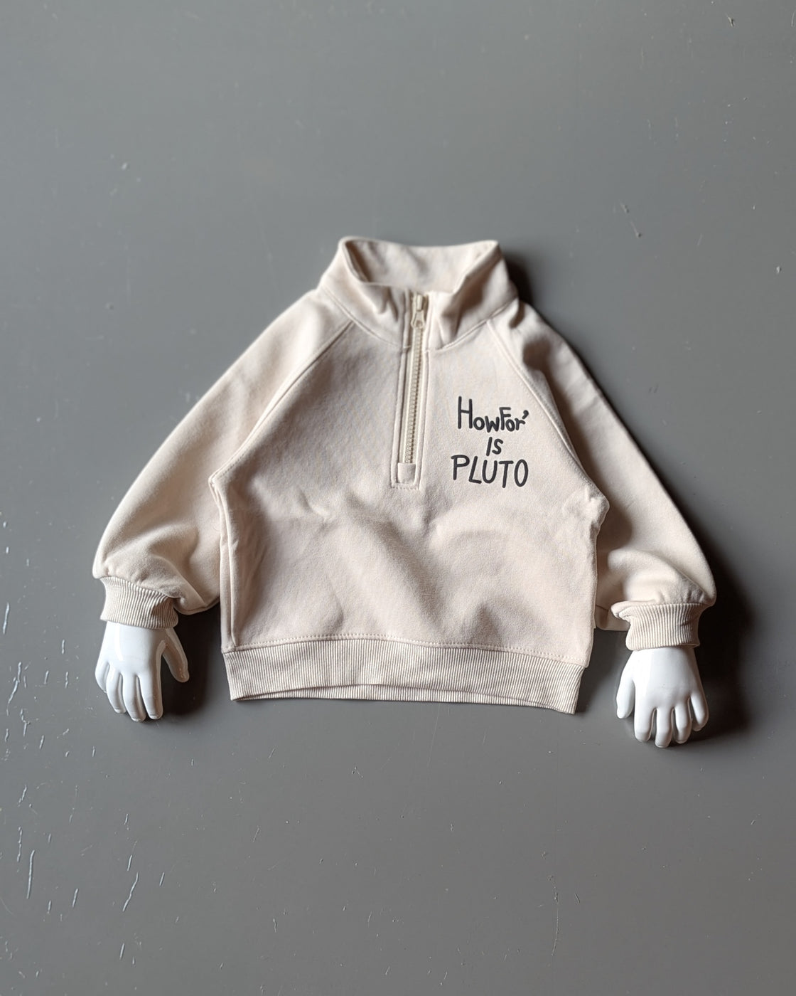 Unisex Full Sleeve Oversized High Neck T Shirt