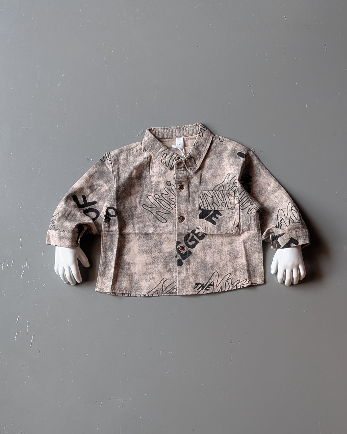 Unisex Full Sleeve Oversized Shirt