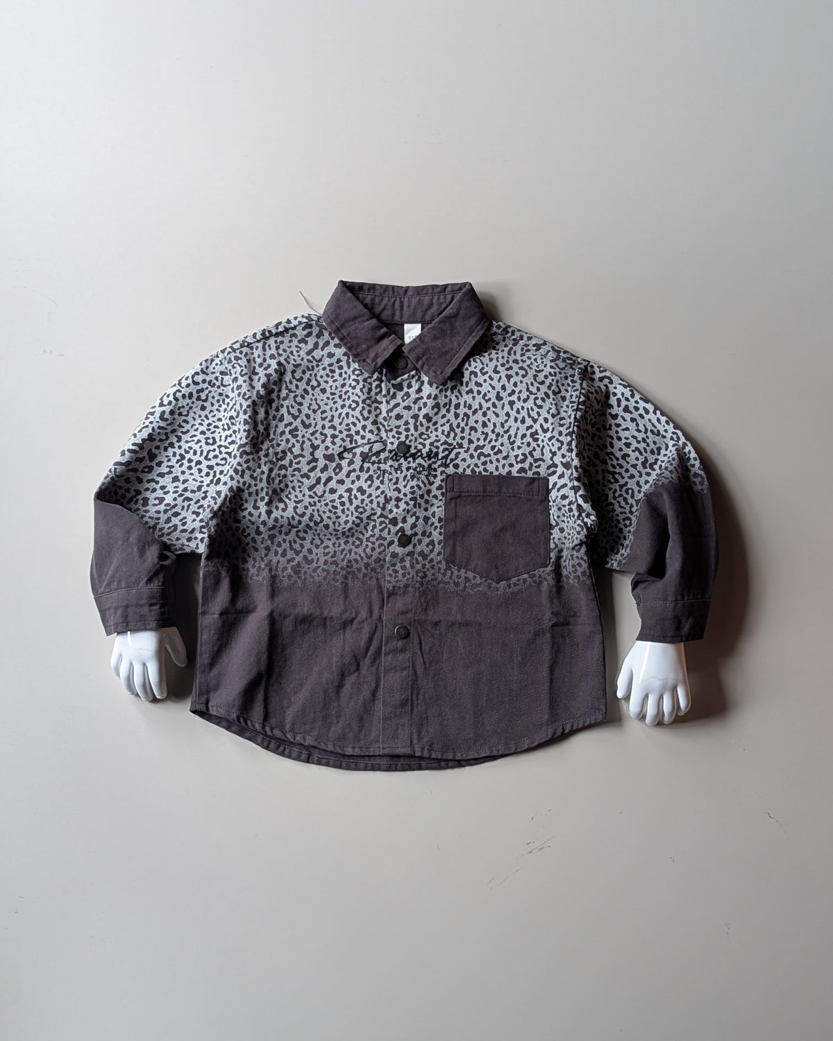 SHIMT12-05 Unisex Full Sleeve Oversized Shirt