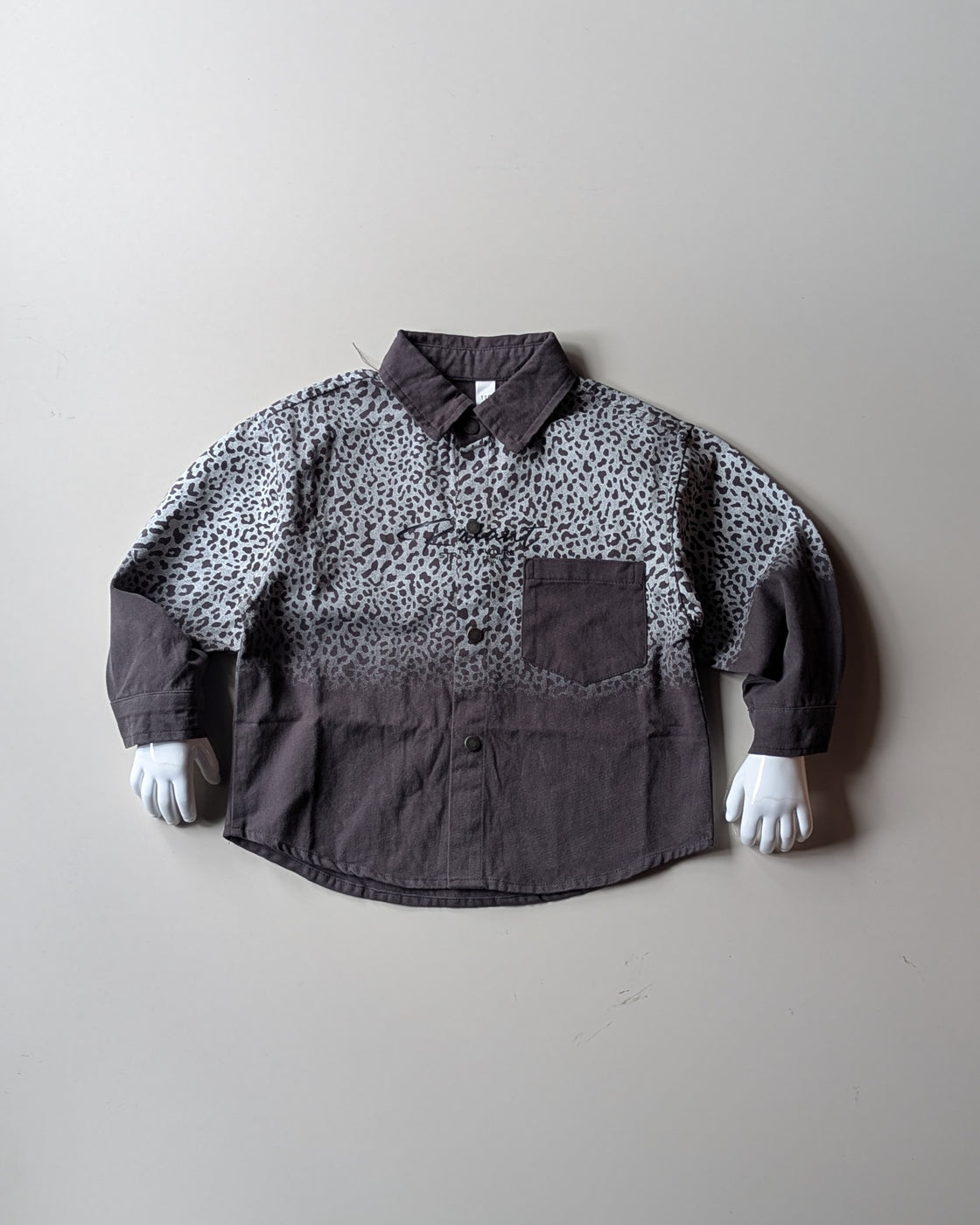 SHIMT12-05 Unisex Full Sleeve Oversized Shirt