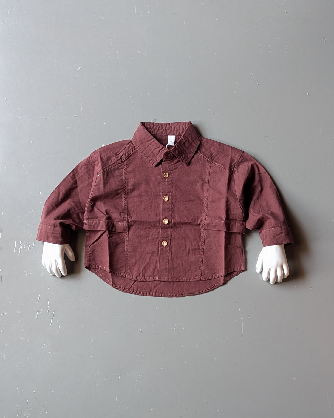 Unisex Full Sleeve Oversized Shirt