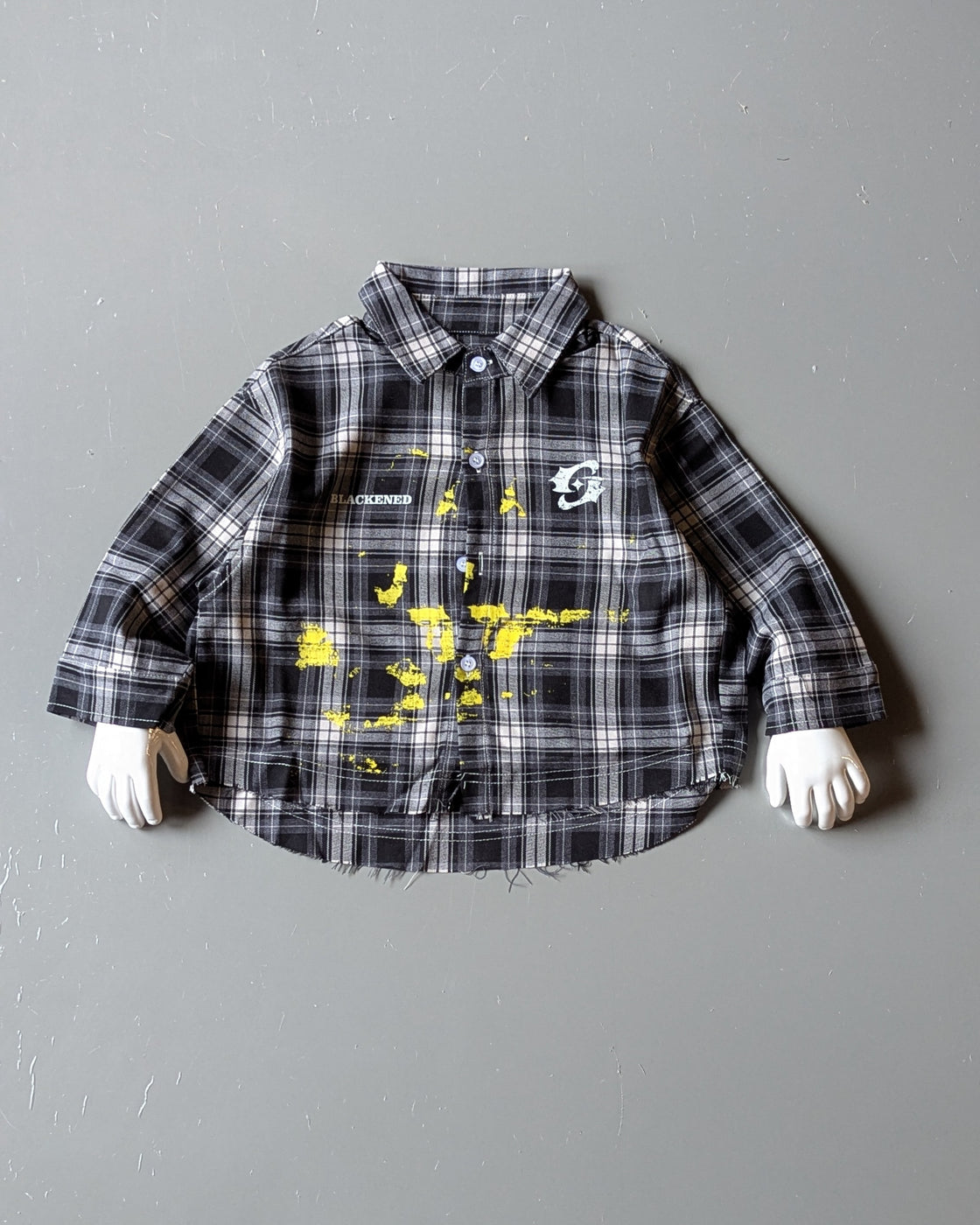 Unisex Full Sleeve Oversized Shirt ( Dark Shade)