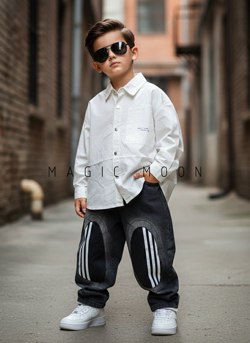 Unisex Full Sleeve Oversized Shirt