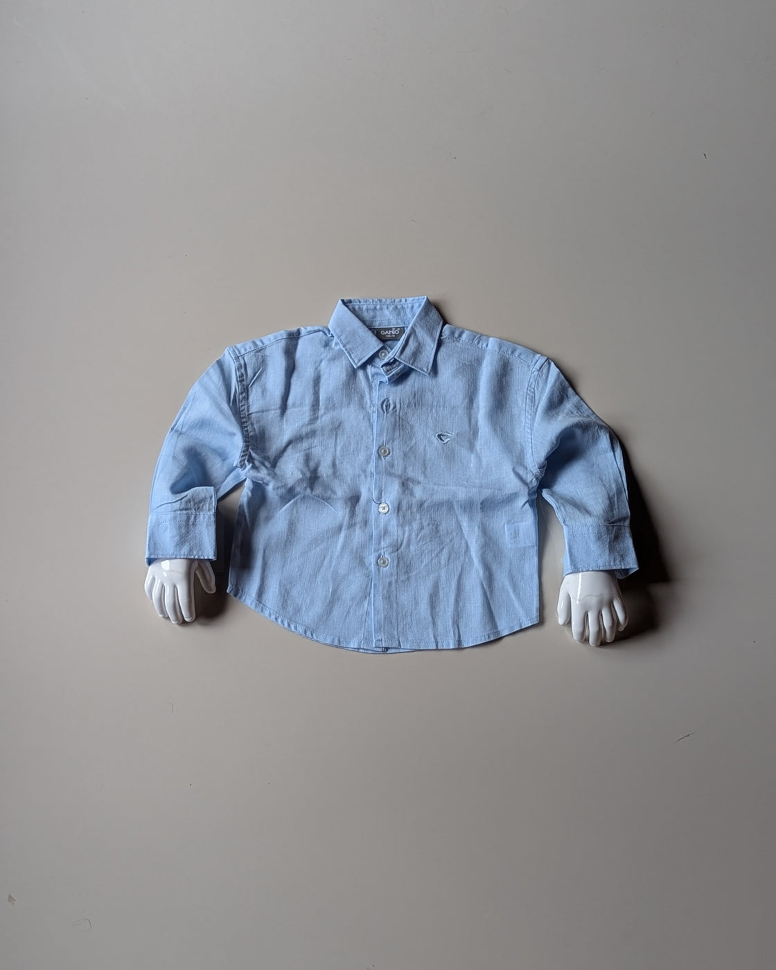 SHFS24 Boys Full Sleeve Oversized Linen Shirt