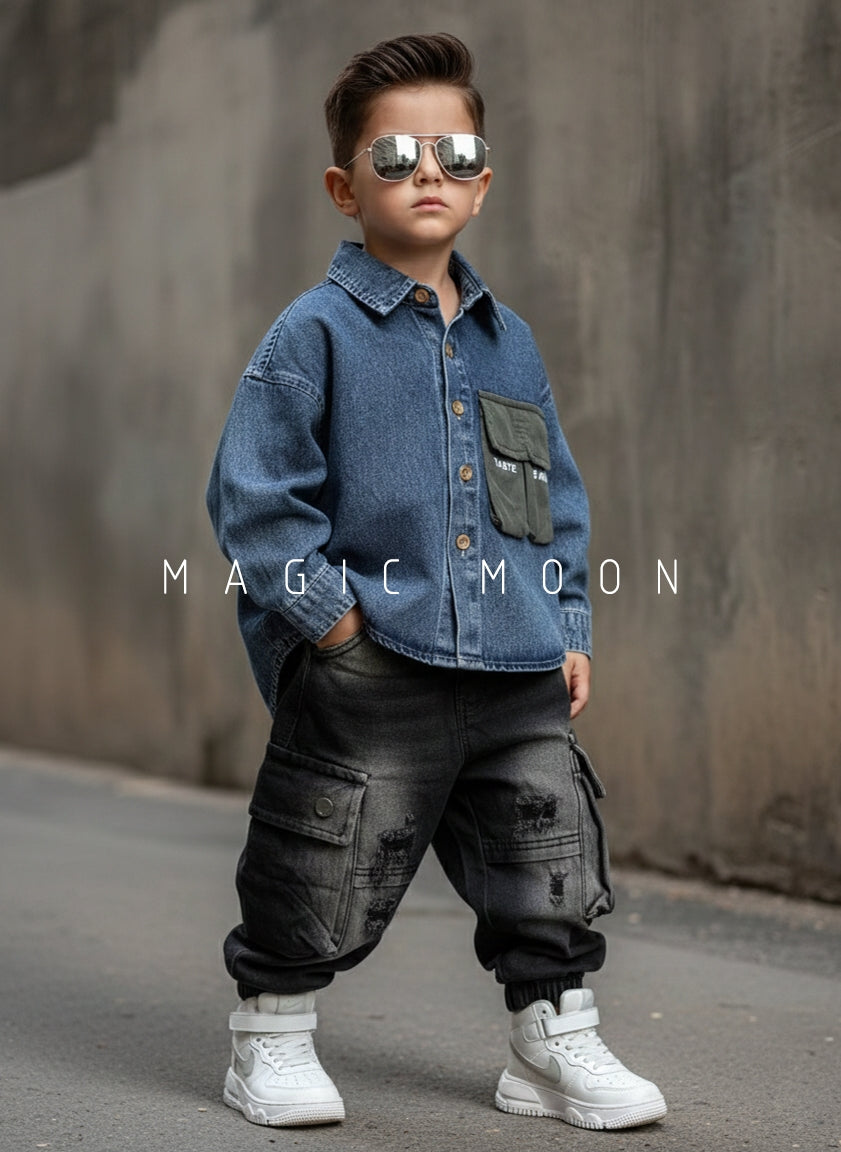 Unisex Full Sleeve Oversized Shirt