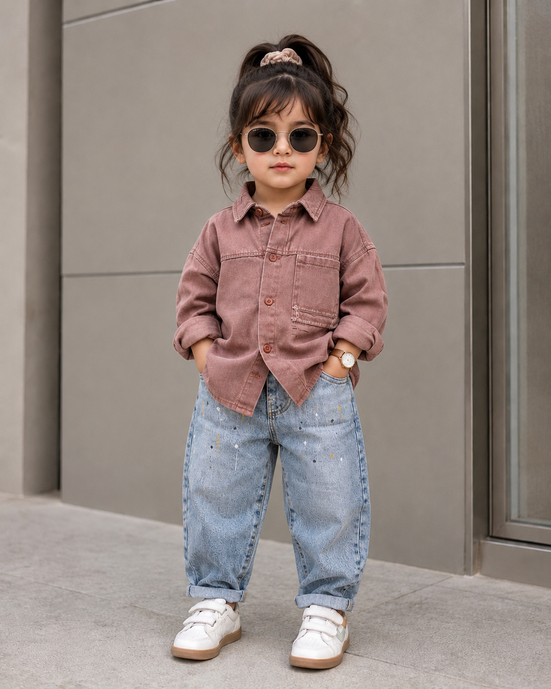 SHFS20 Unisex Full Sleeve Oversized Shirt
