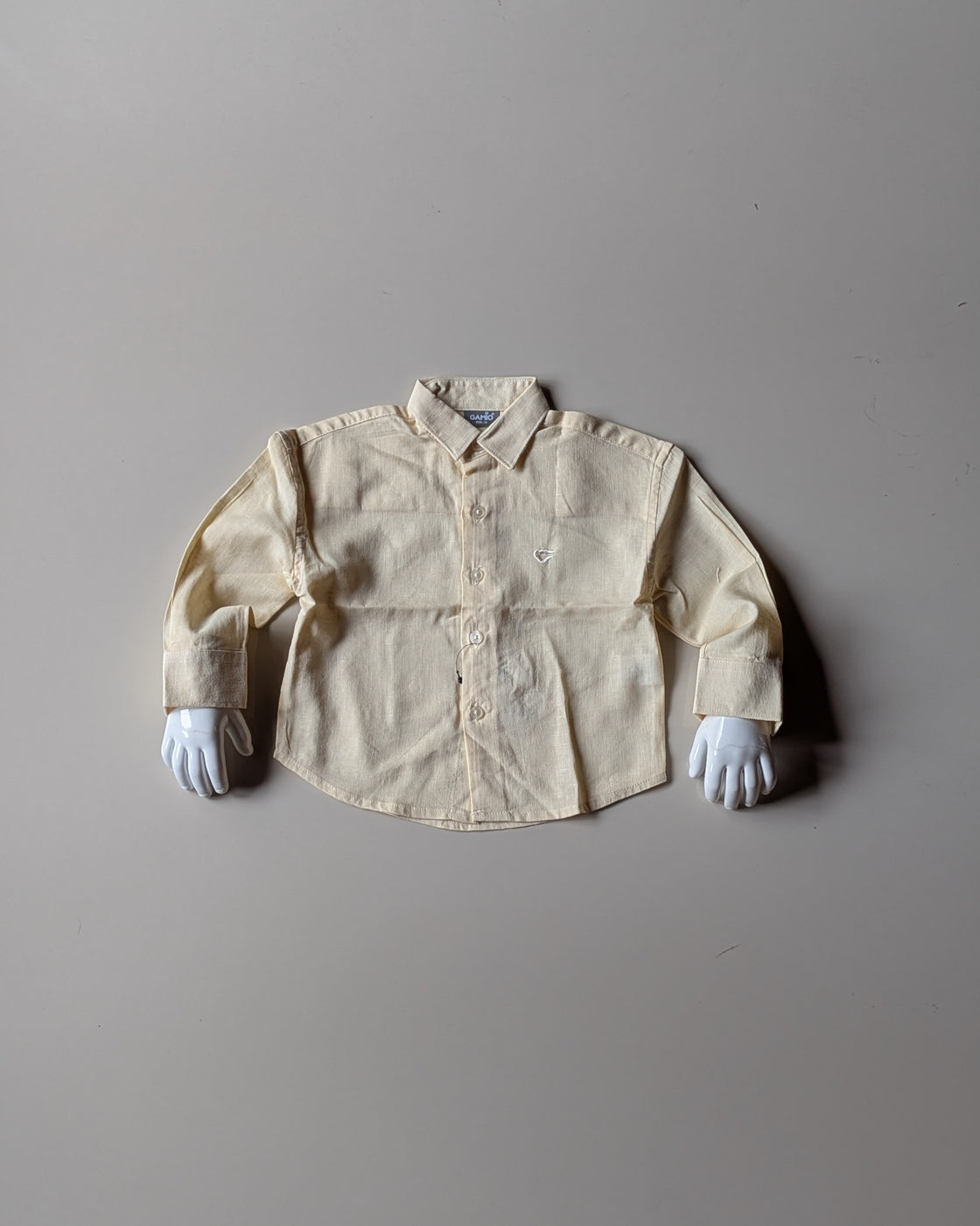 SHFS24 Boys Full Sleeve Oversized Linen Shirt