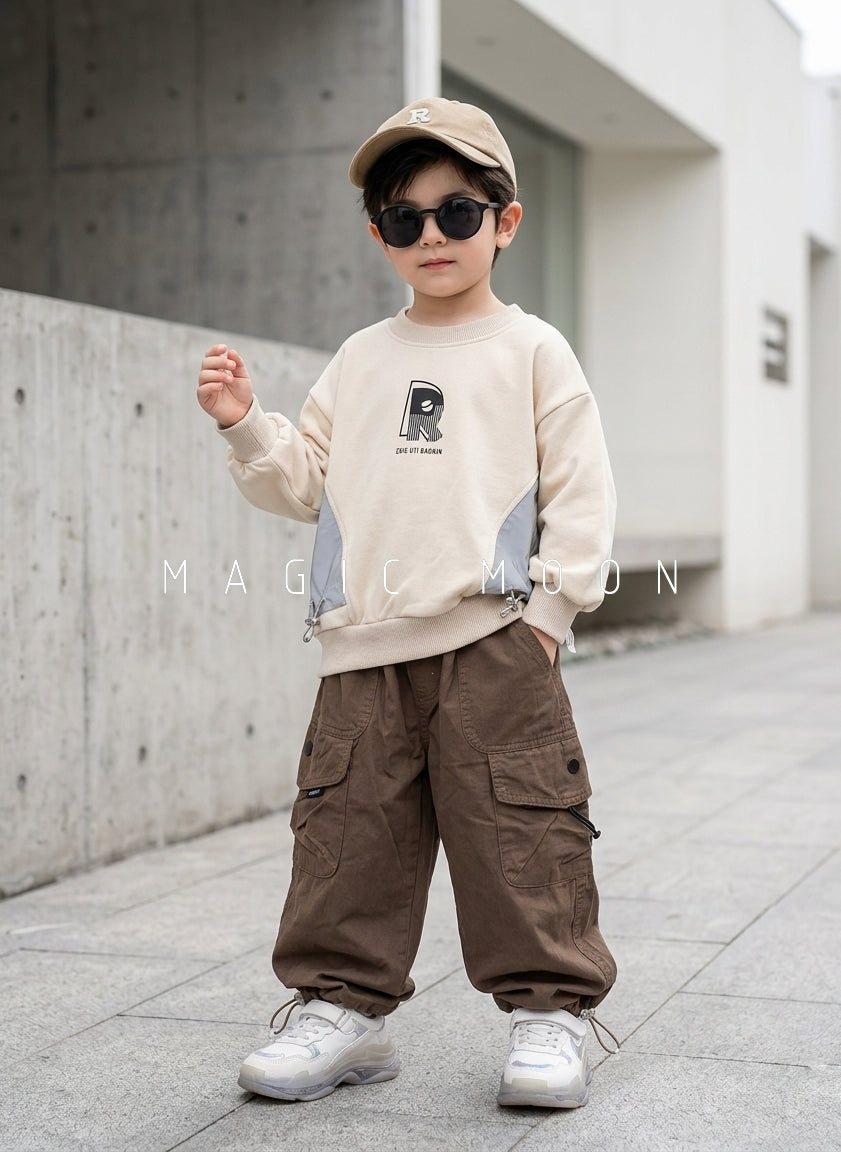 TSS03 Unisex Full Sleeve Oversized T Shirt