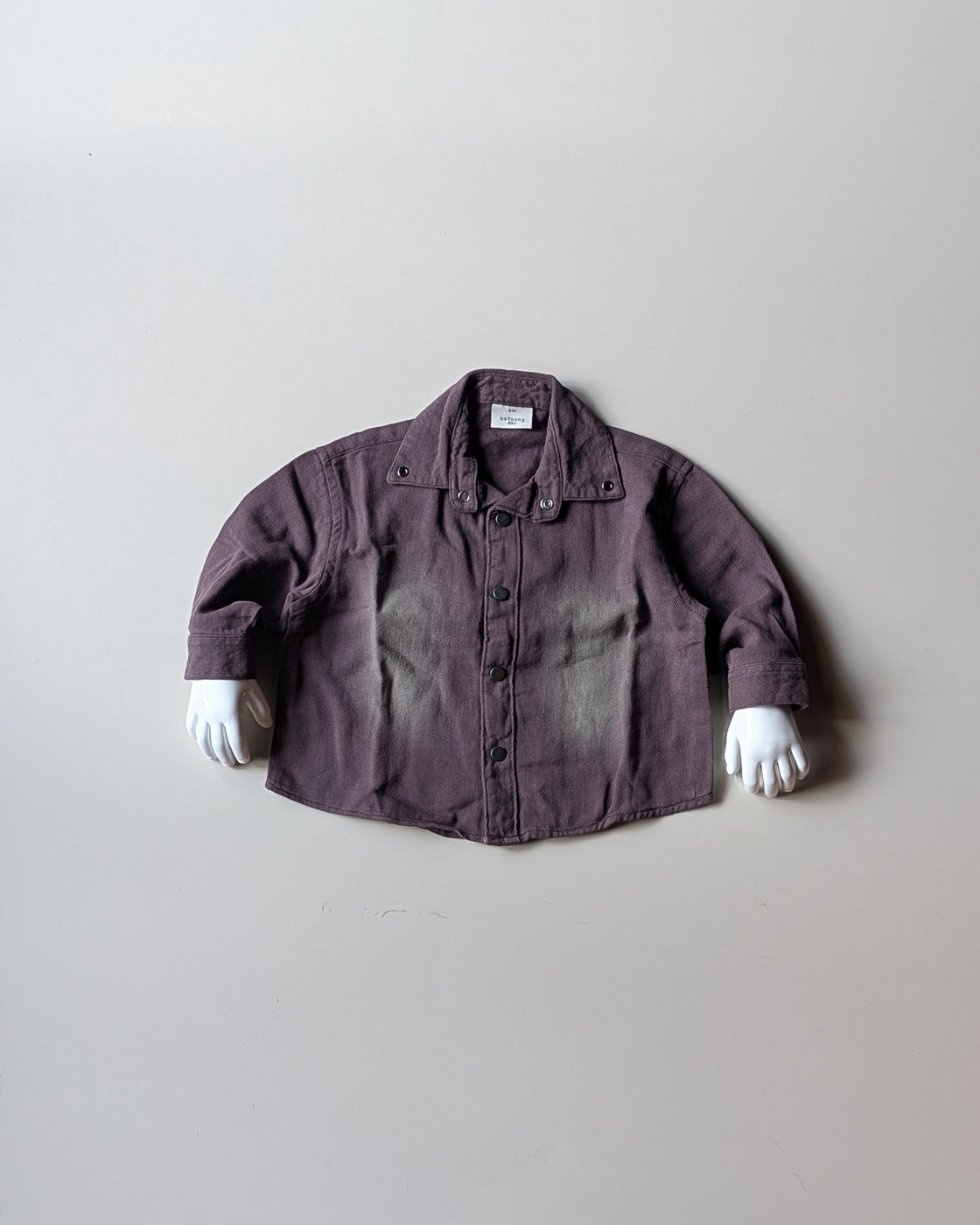 SHFS14 Boy's Full Sleeve Oversized Shirt