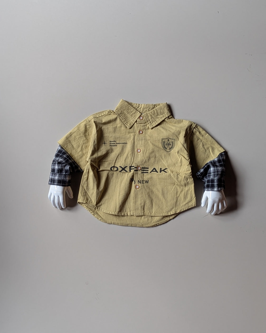 SHFS23 Unisex Full Sleeve Oversized Shirt