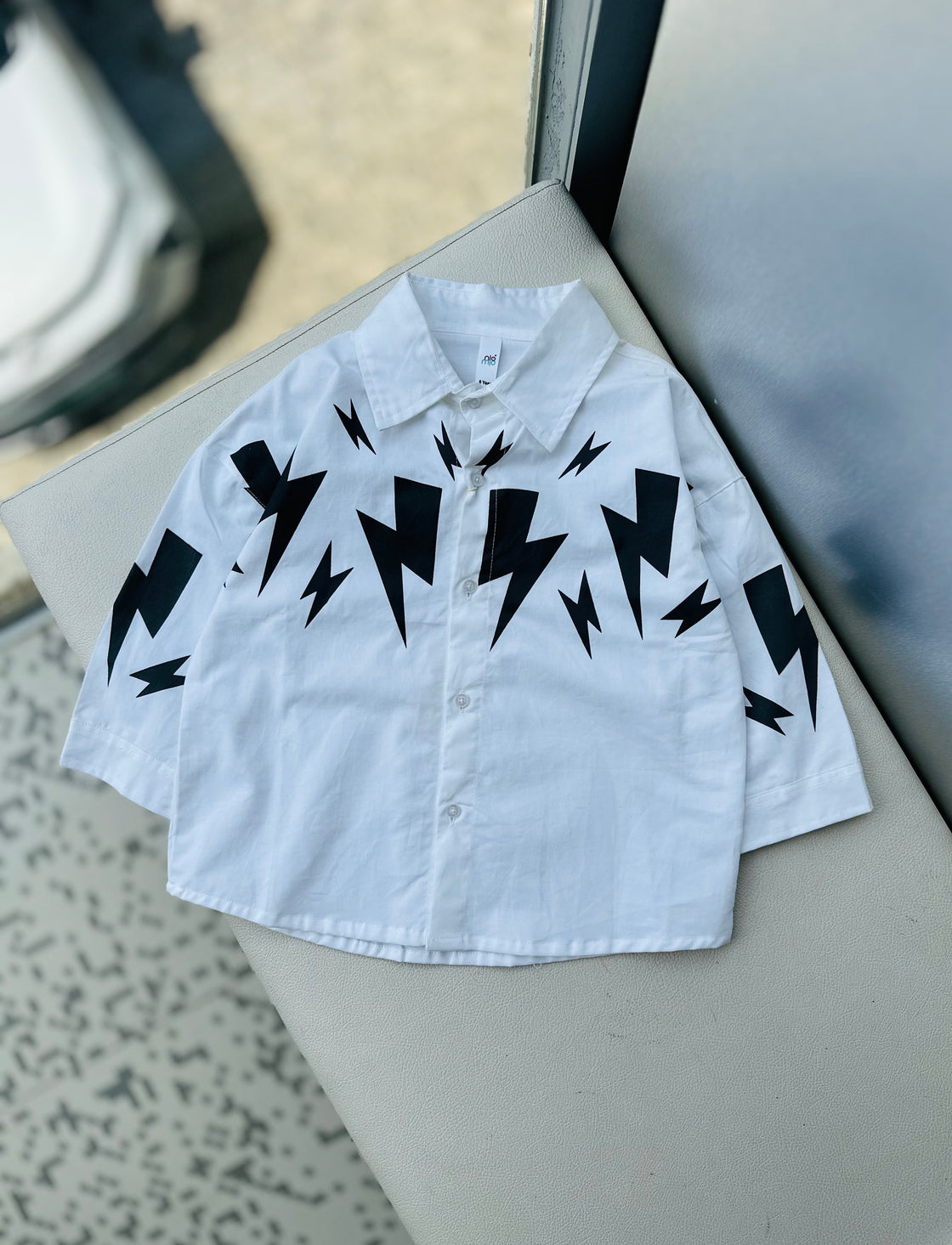 Boys Full Sleeve Oversized Shirt