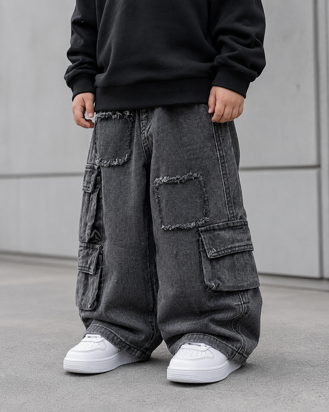 JNS102 Unisex Super Baggy Jeans