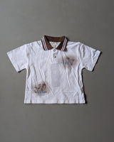 TSPL01 Unisex Half Sleeve Oversized Polo T Shirt