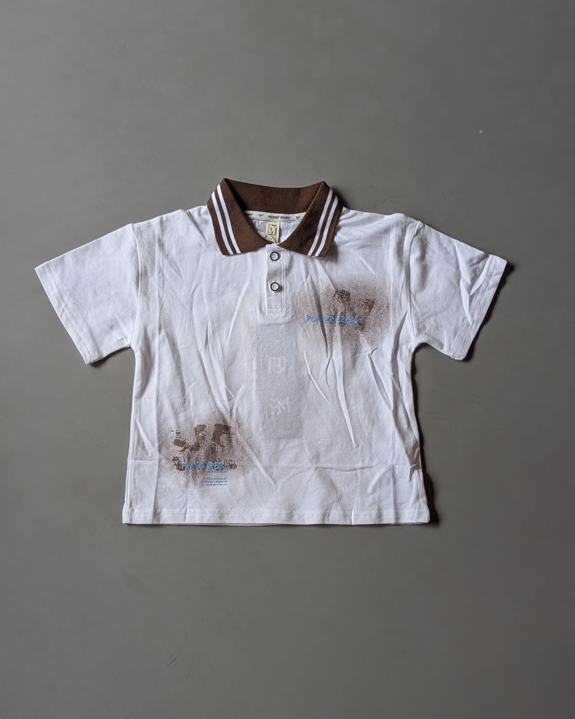 TSPL01 Unisex Half Sleeve Oversized Polo T Shirt