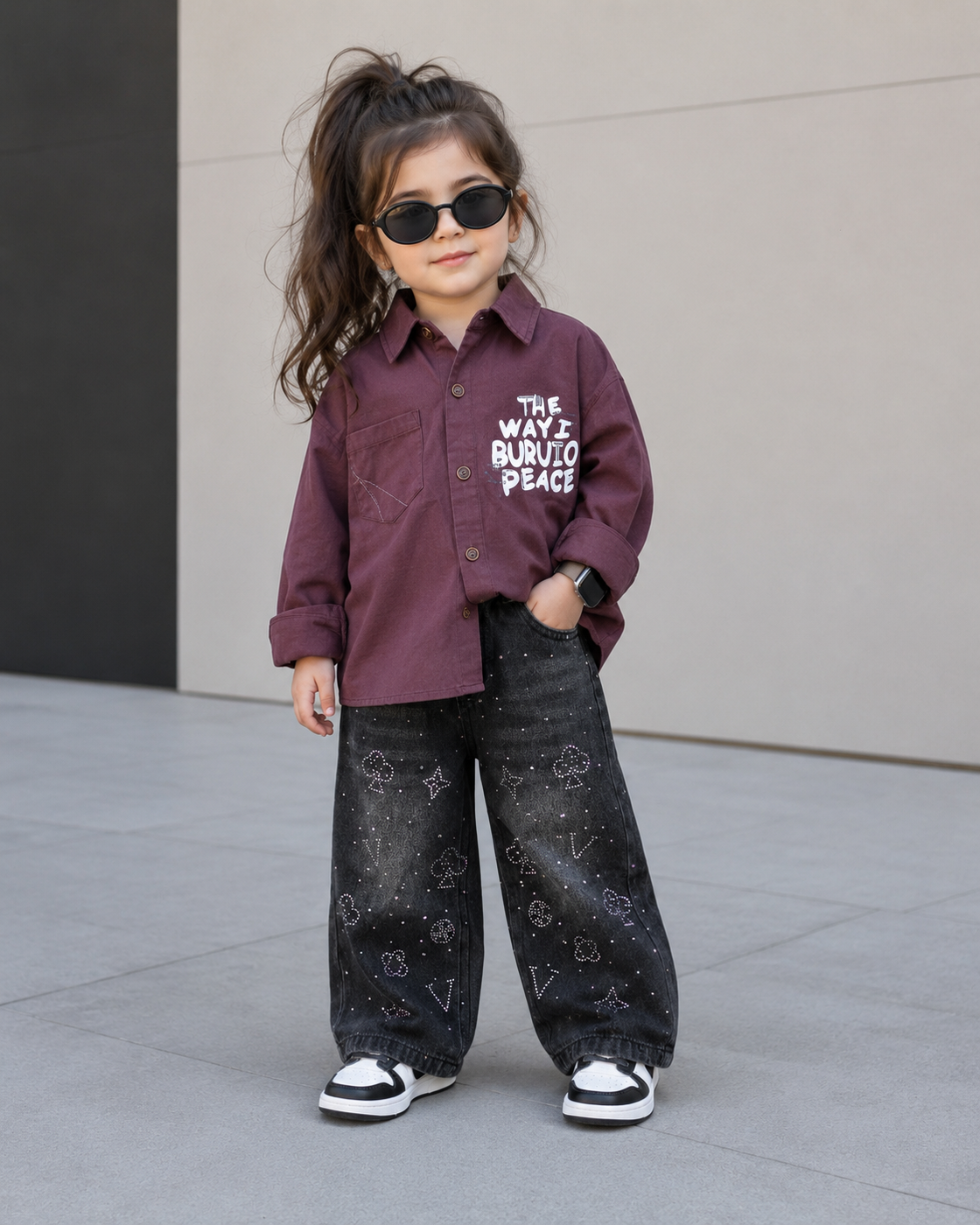 SHFS20 Unisex Full Sleeve Oversized Shirt