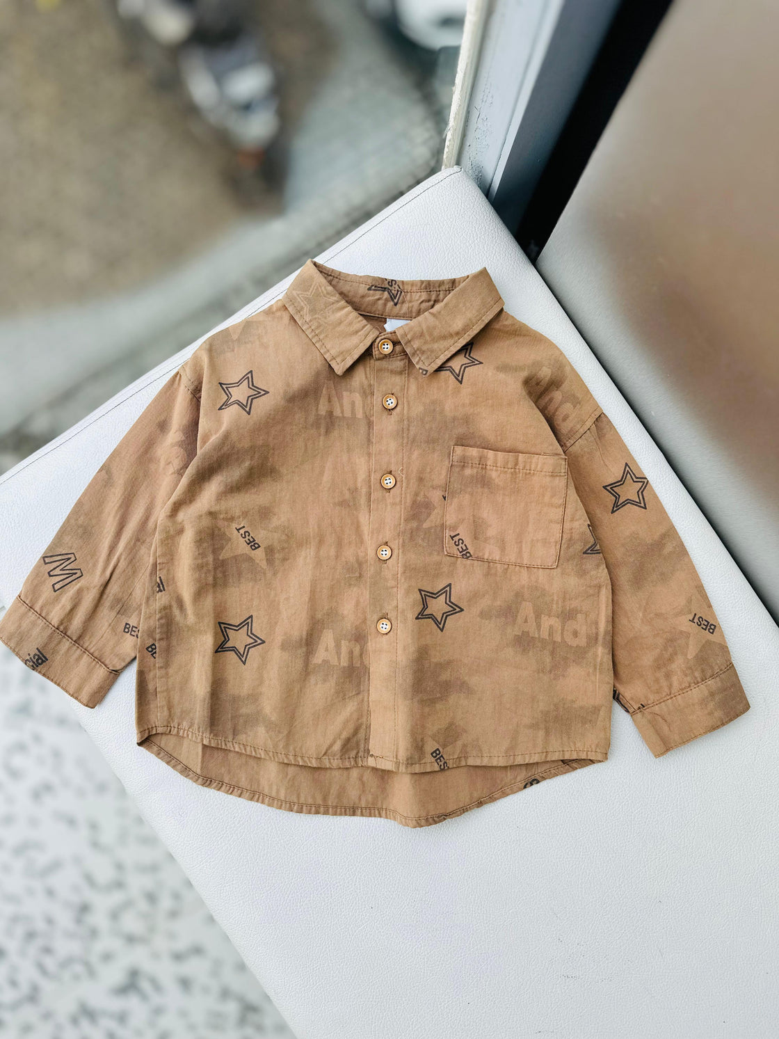 Unisex Full Sleeve Oversized Shirt