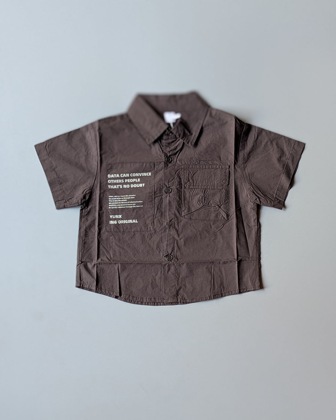 Unisex Half Sleeve Oversized Shirt