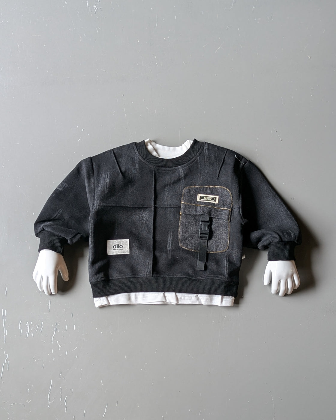 Unisex Full Sleeve Oversized T Shirt