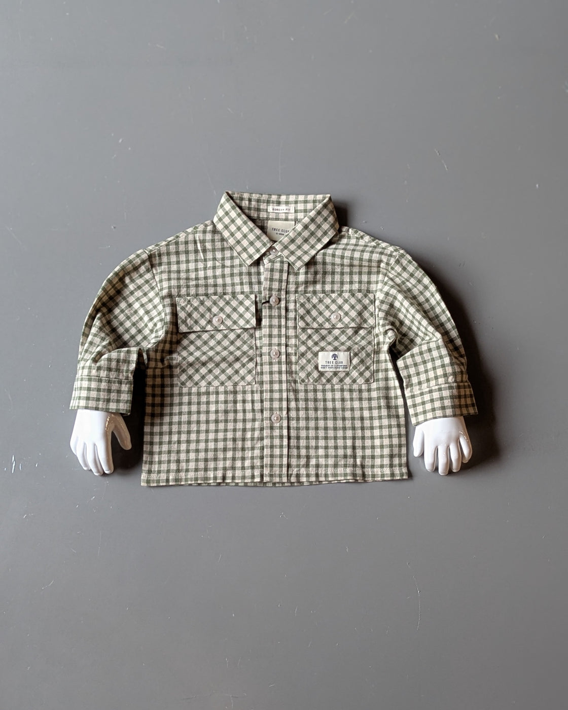 Full Sleeve Small Check Shirt