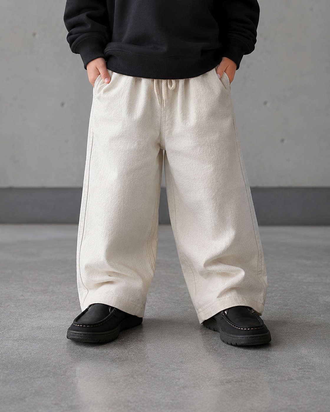 LNP01 Unisex Linen Pant ( cream)