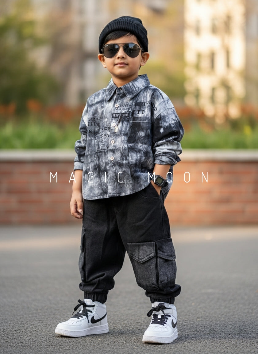 Unisex Full Sleeve Oversized Shirt