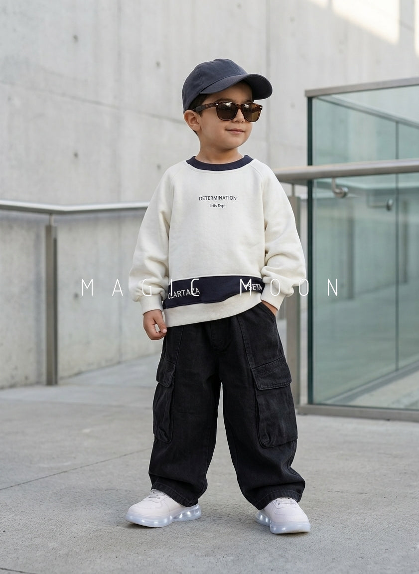 TSS03 Unisex Full Sleeve Oversized T Shirt