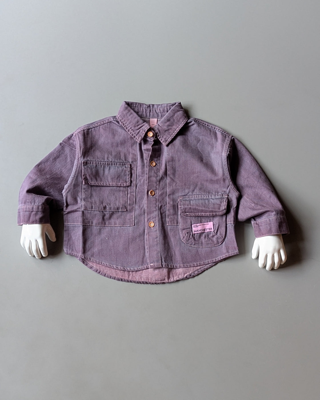 Unisex Full Sleeve Oversized Shirt