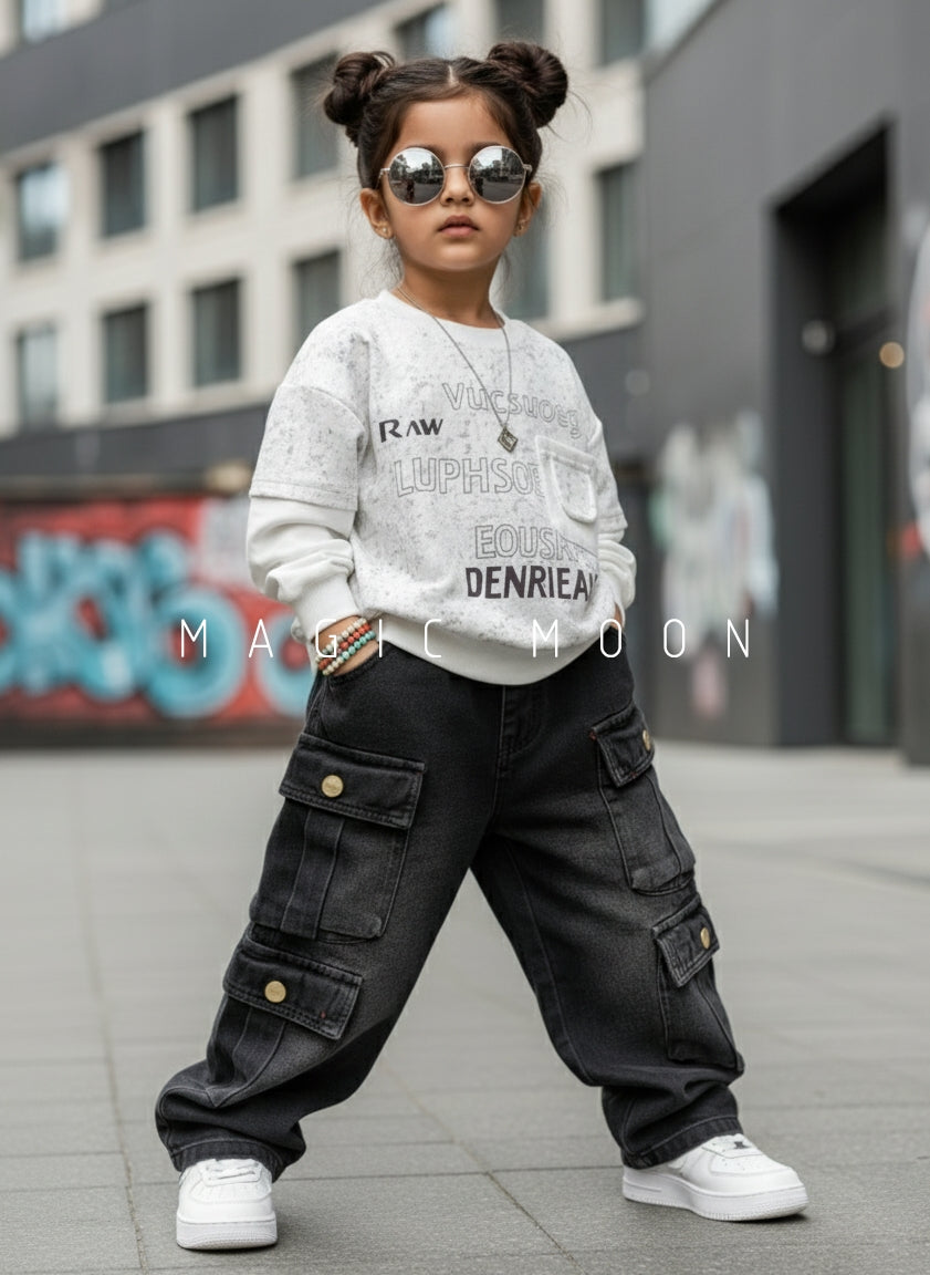 Unisex Full Sleeve Oversized T Shirt