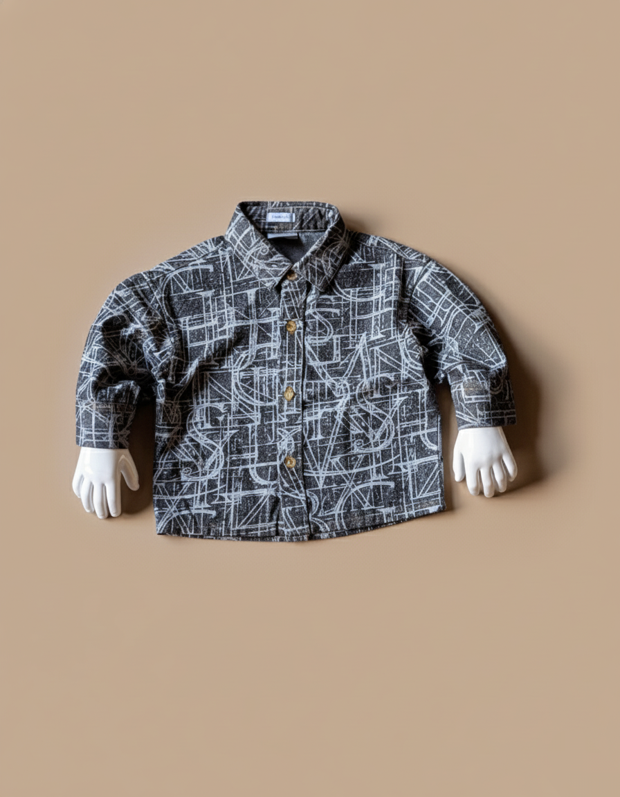 Full Sleeve Oversized Shirt