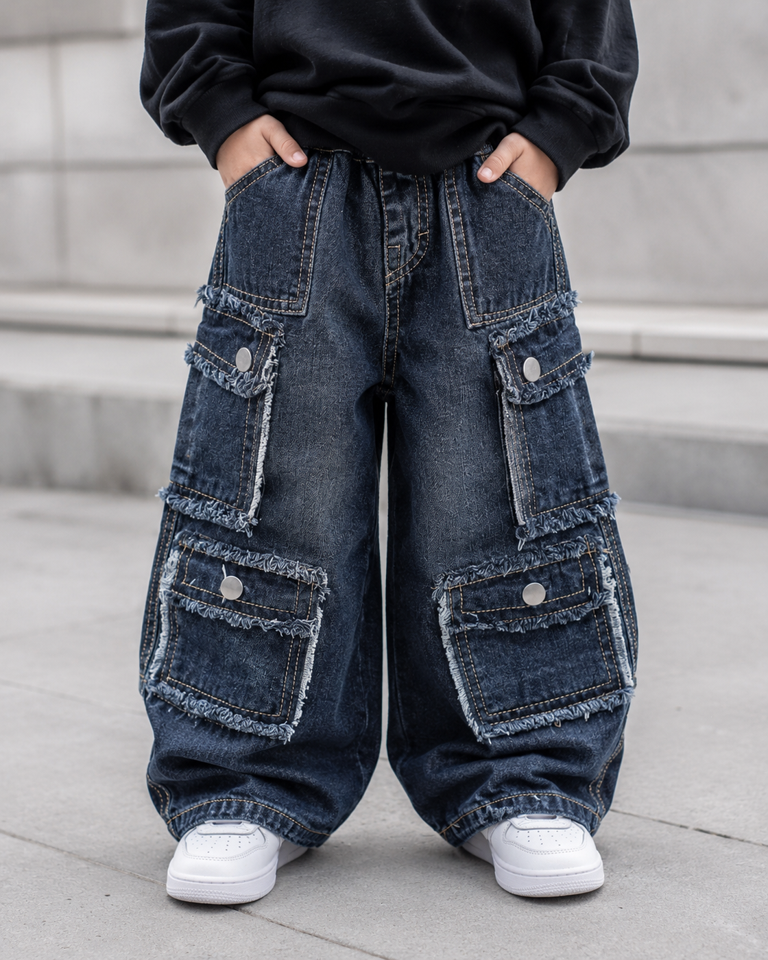 JNS102 Unisex Super Baggy Jeans
