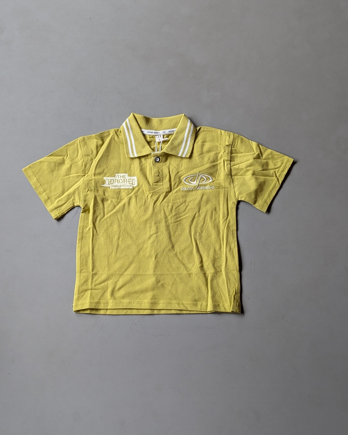 TSPL01 Unisex Half Sleeve Oversized Polo T Shirt