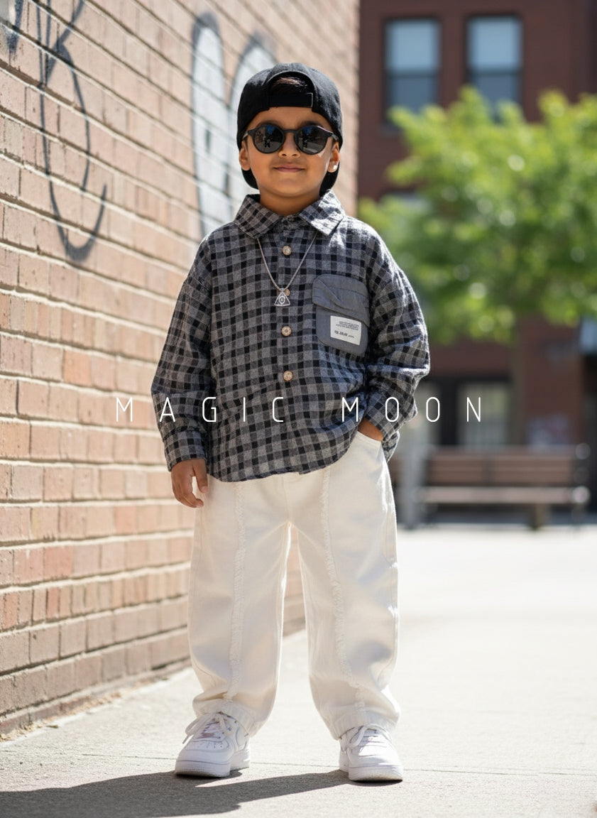 Unisex Full Sleeve Oversized Shirt