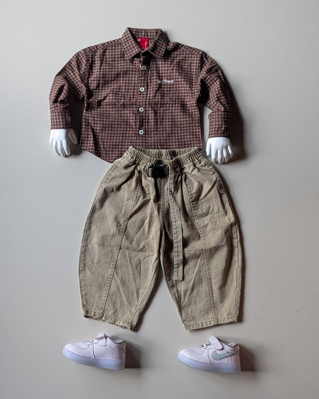 SHFS17 Boys Full Sleeve Oversized Shirt