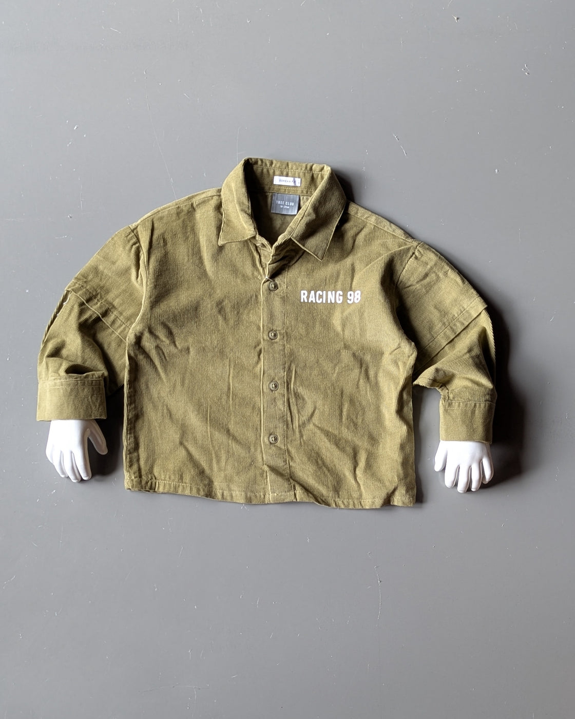 Full Length Oversized Doctor Sleeve Shirt