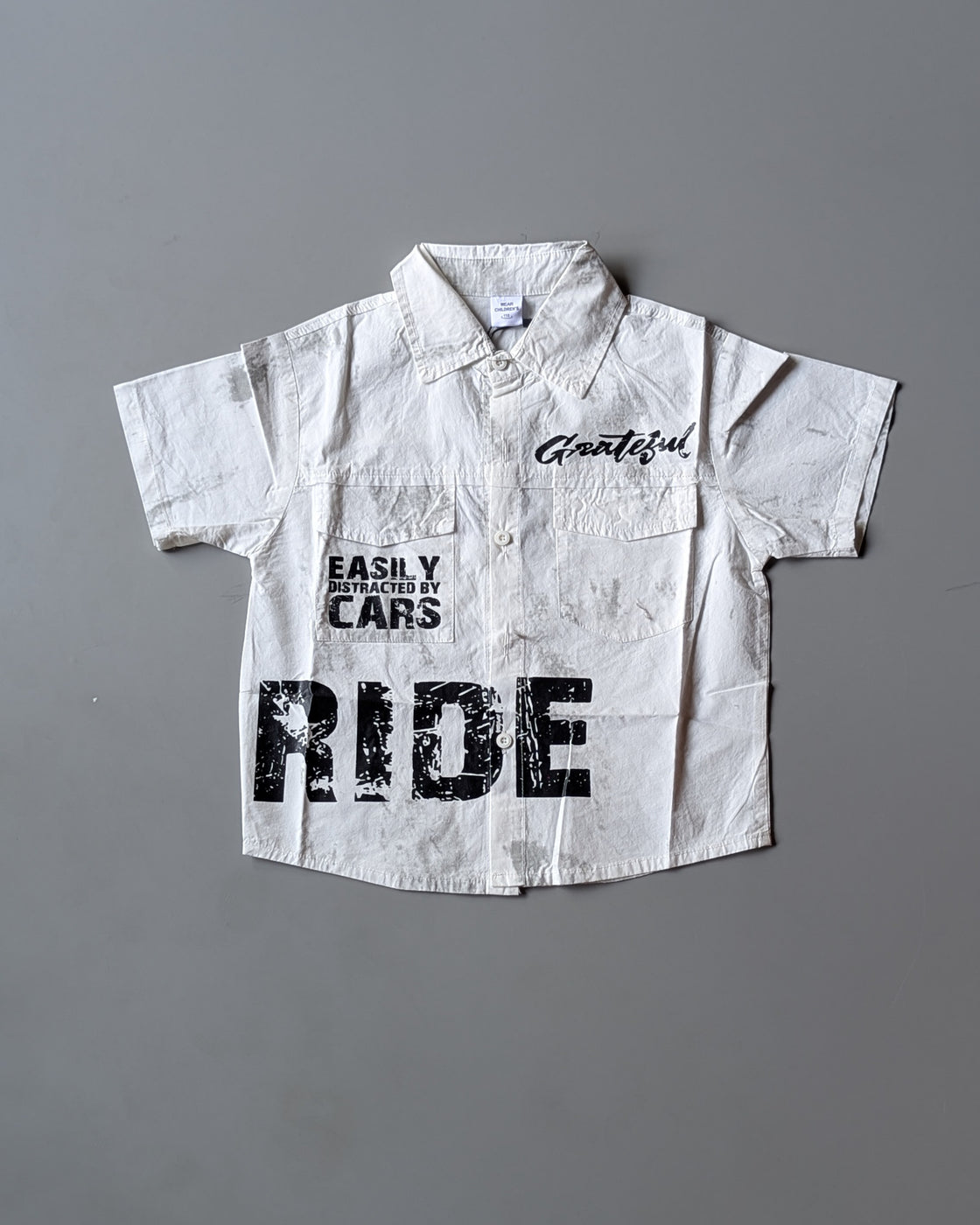 Unisex Half Sleeve Oversized Shirt